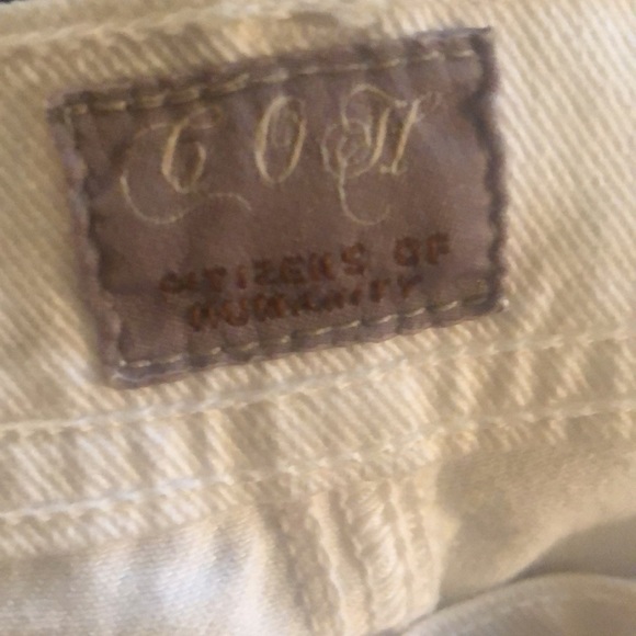 Citizens of Humanity White Manic Bootcut Jeans size 28 - Picture 5 of 10